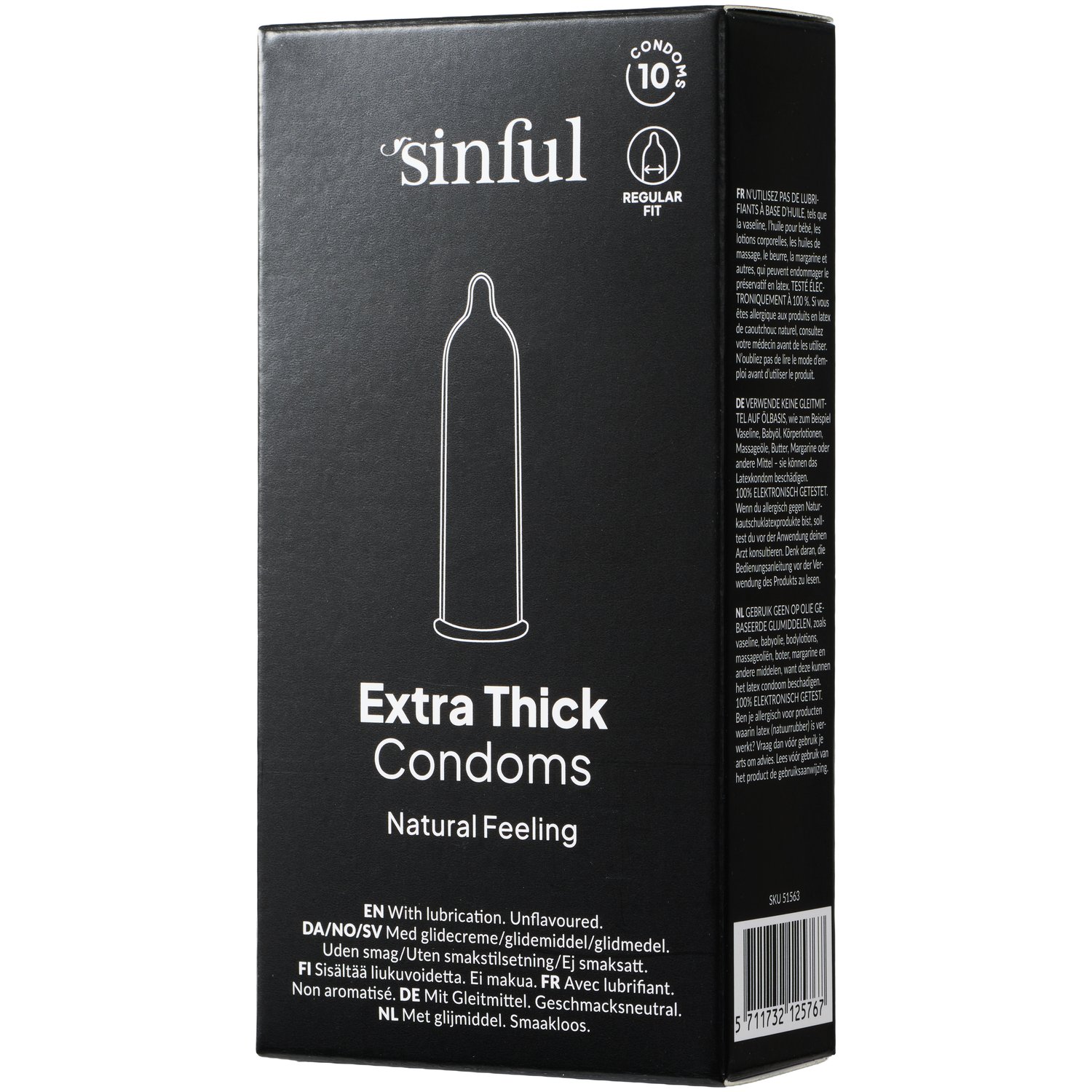 Extra Thick Préservatifs 10 Pcs 2