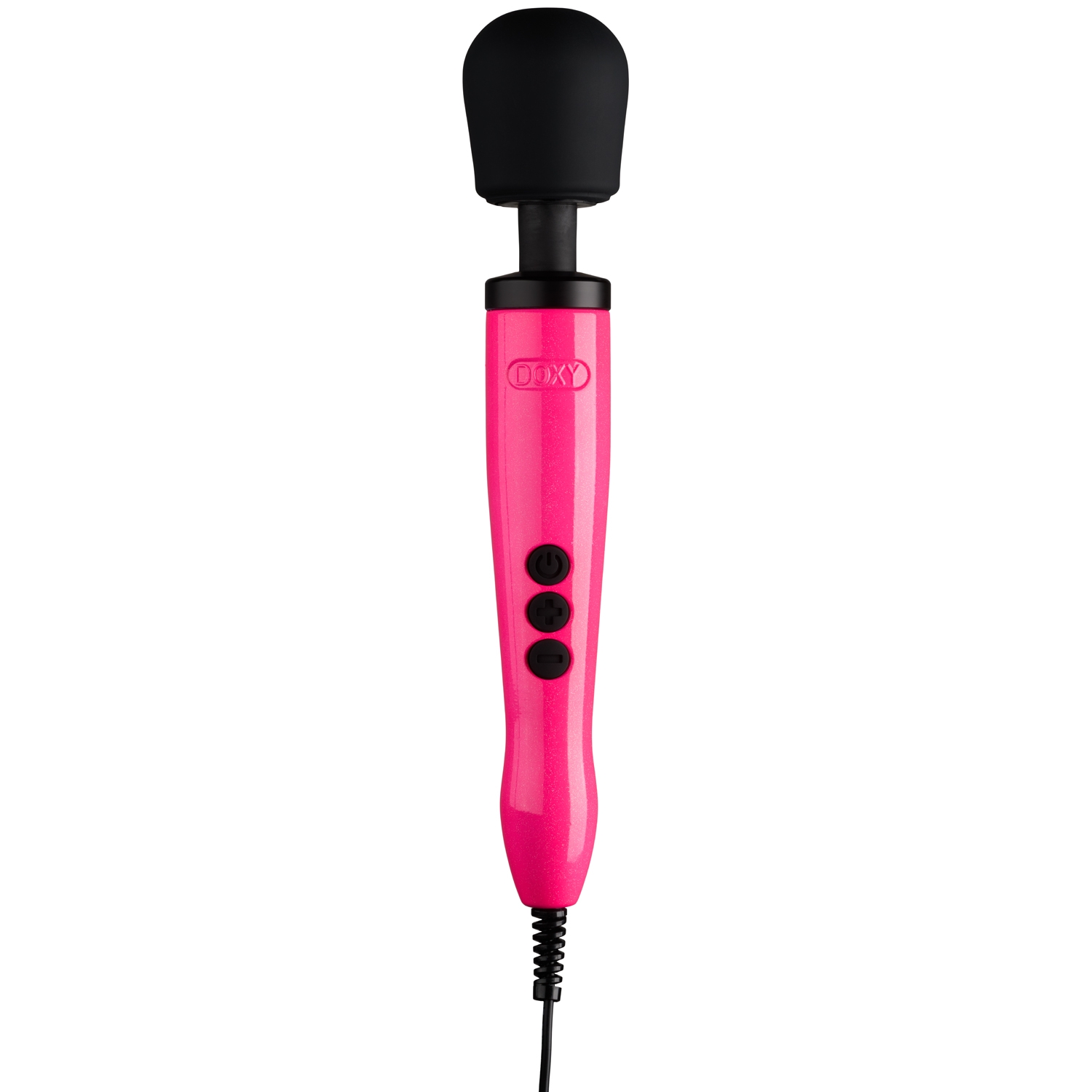 Doxy Die Cast Hot Pink Magic Wand Vibrator var 1