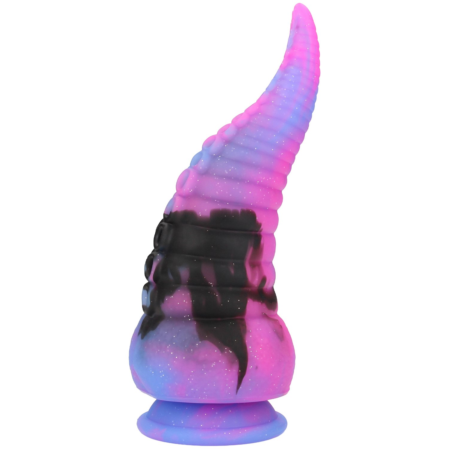 Ouch! Deep Riser Fiction Cocks Dildo 21 cm   - PurpleBlack