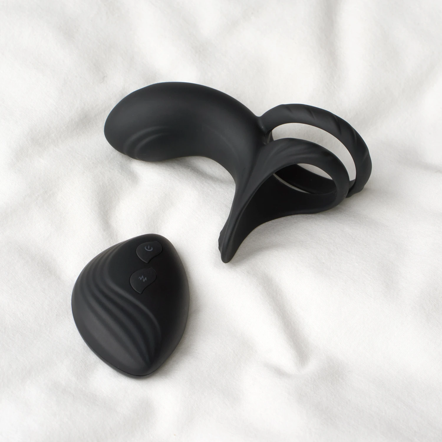 Sinful Couples Fjernstyret Dobbelt Penisring var 2