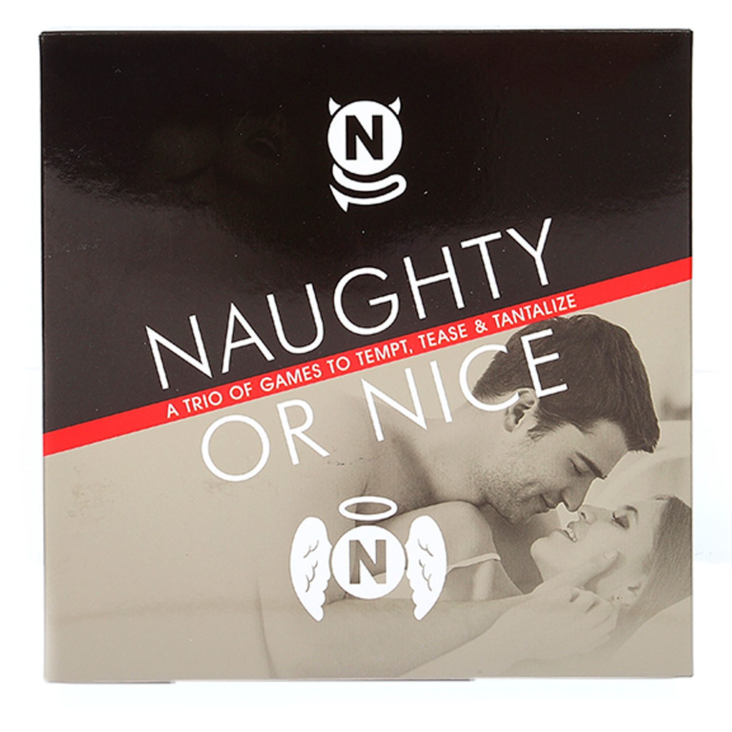 Creative Conceptions Naughty or Nice 3-i-1 Parspel     - Blandade färger