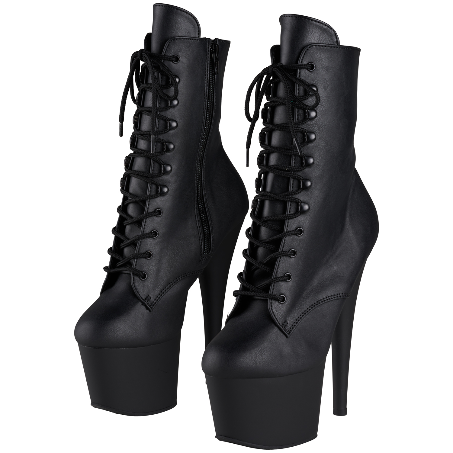 Pleaser Adore 1020 Schnürstiefelette aus Kunstleder 2