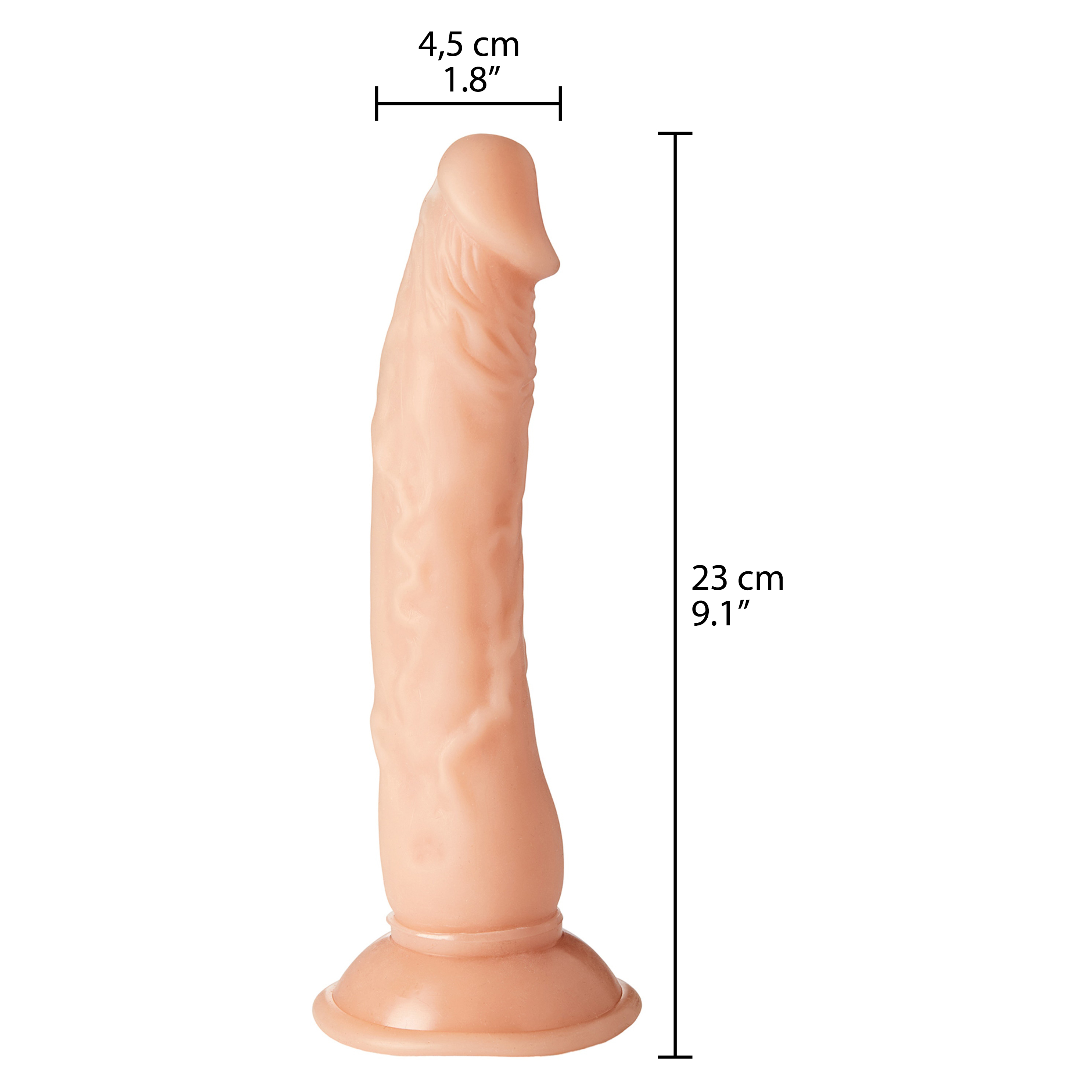 Willie City Gode Ventouse Réaliste 23 cm var 12