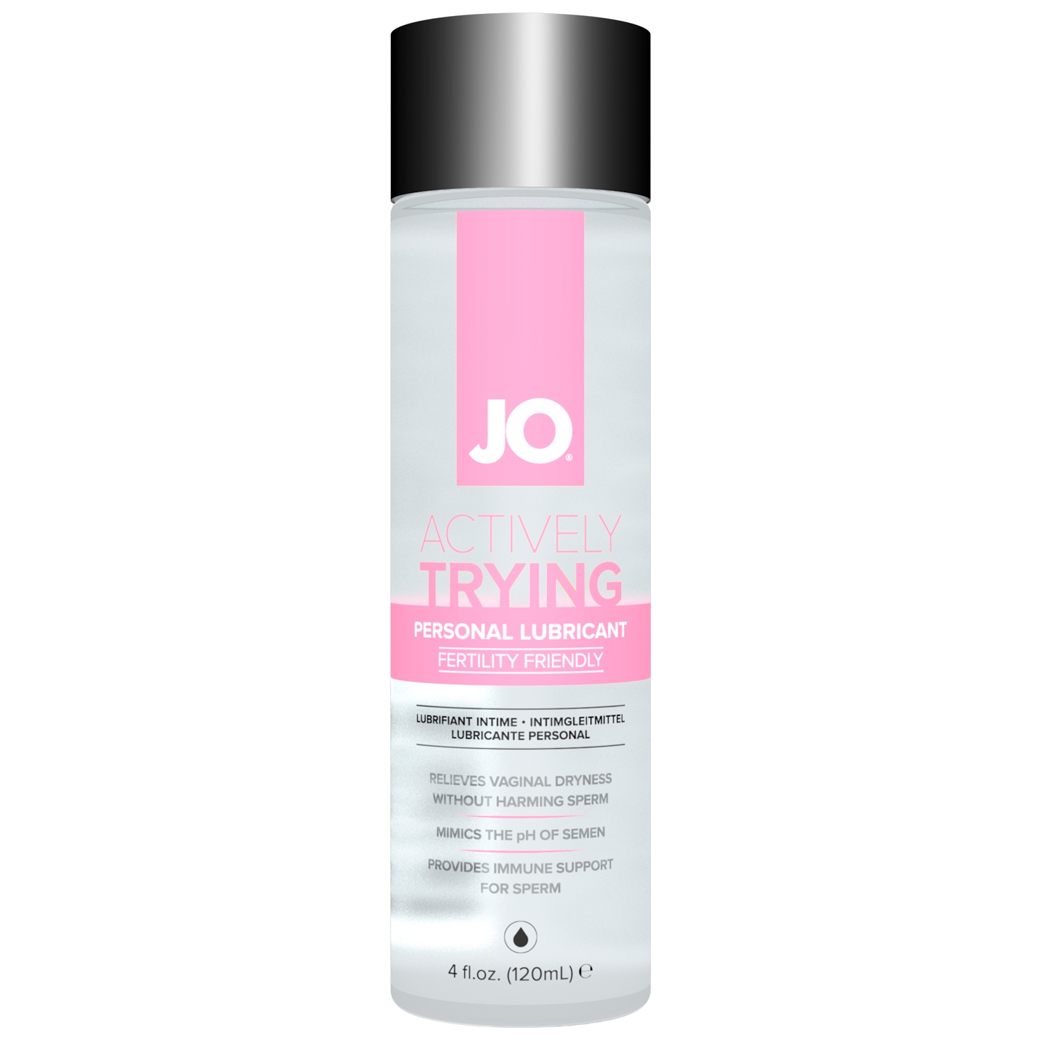 System Jo Actively Trying Glidecreme 120 ml - Clear