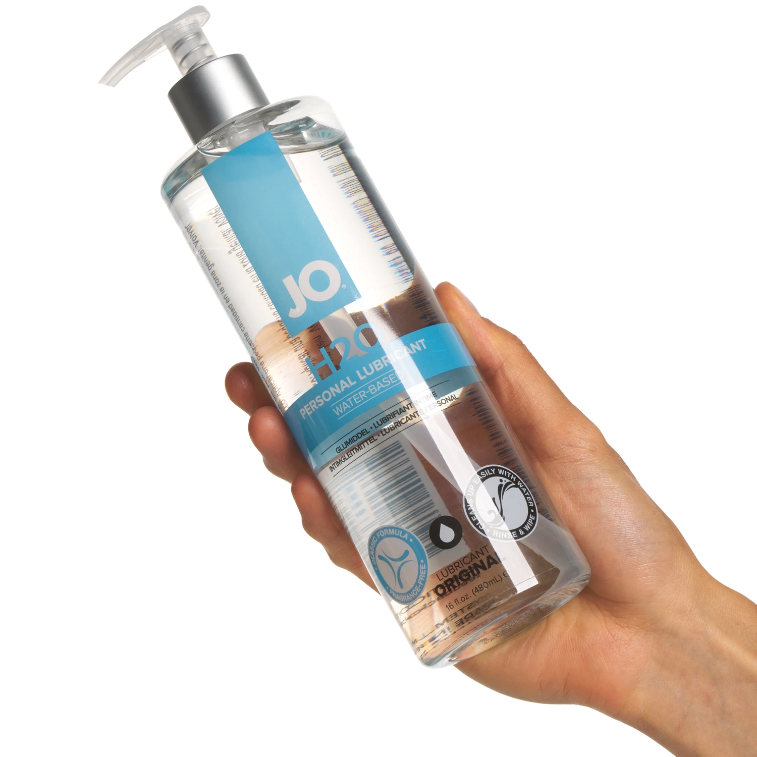 System JO H2O Original Wasserbasiertes Gleitgel 480 ml 1