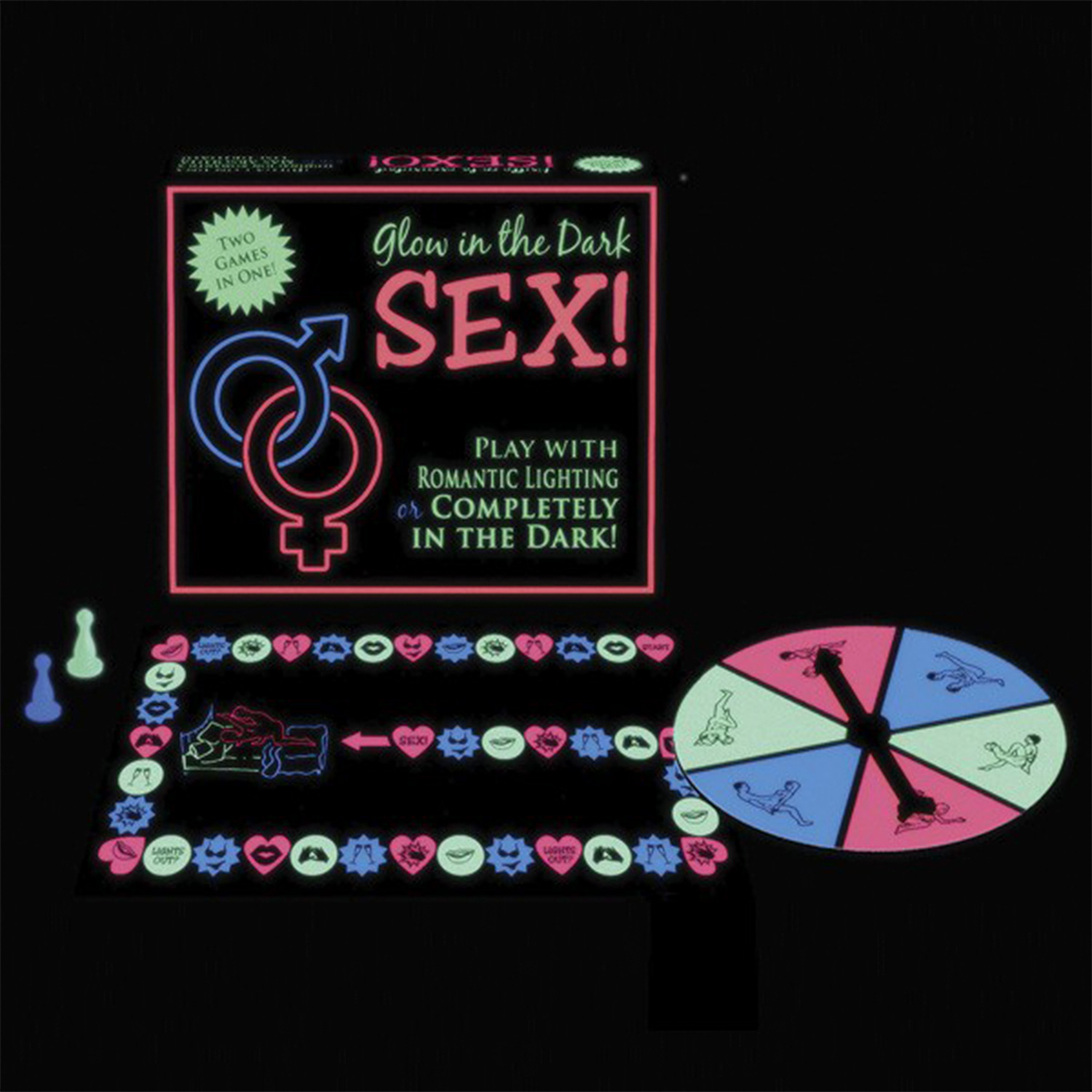 Glow in the Dark Sex Spel 1
