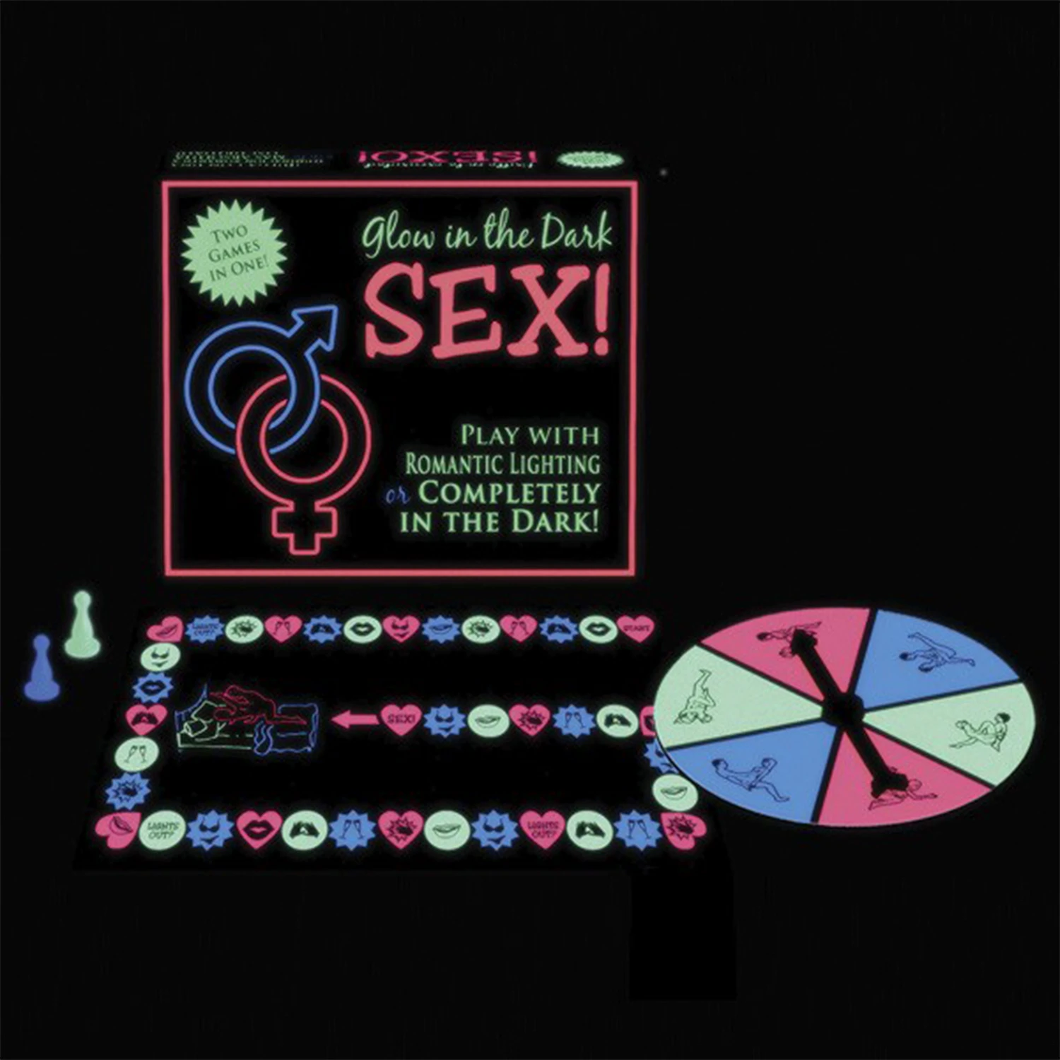Glow in the Dark Sex Spill 1