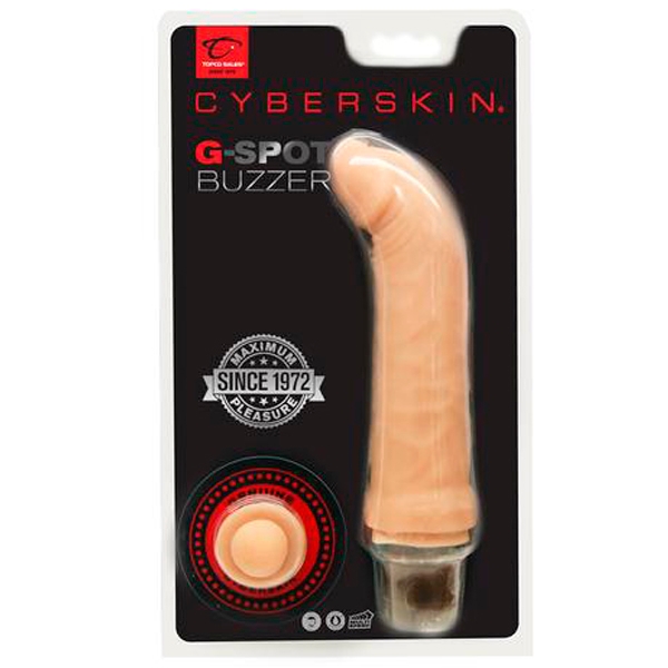 Topco CyberSkin G-Spot Buzzer Vibrator 1