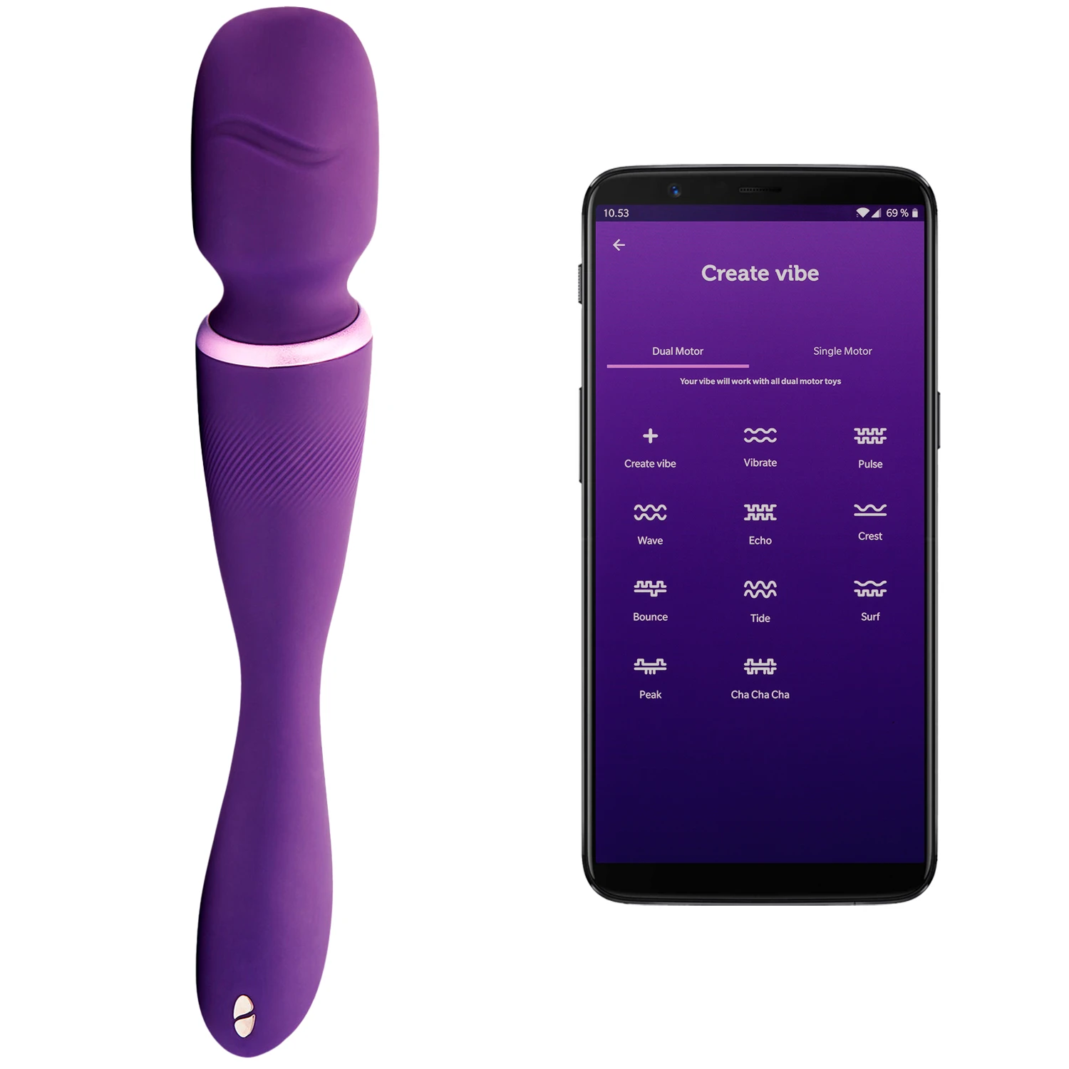 We-Vibe Magic Wand Vibrator Sett - Kjent fra TV var 1