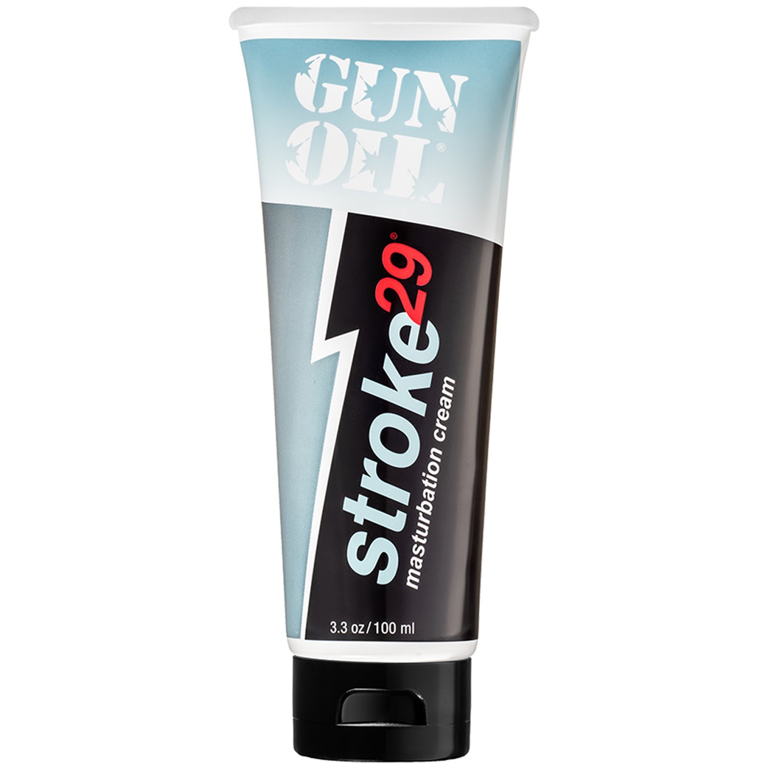 Gun Oil Stroke 29 Masturbations Creme 100 ml - Hvid