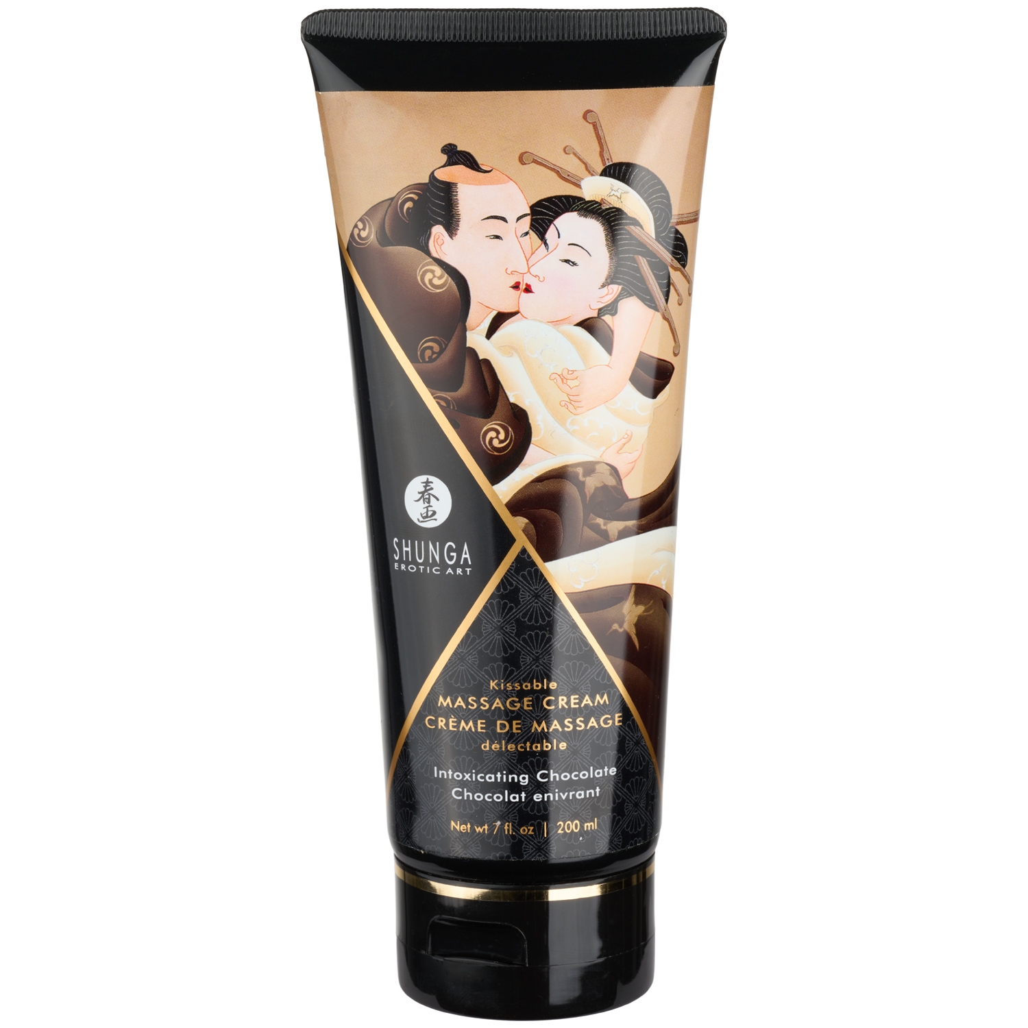 Shunga Massagecreme Intoxicating Chocolate 200 ml var 1