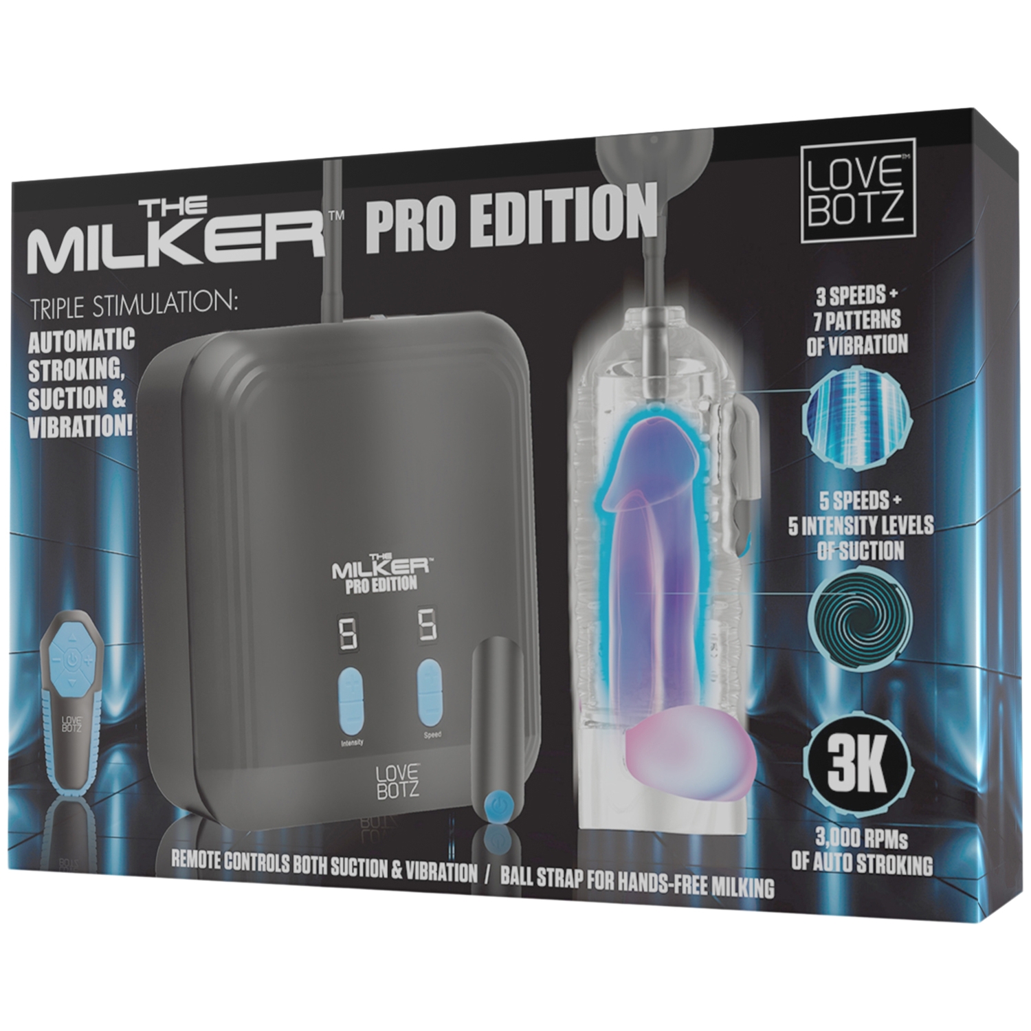LoveBotz The Milker Pro Edition Sex Machine - Sinful.com