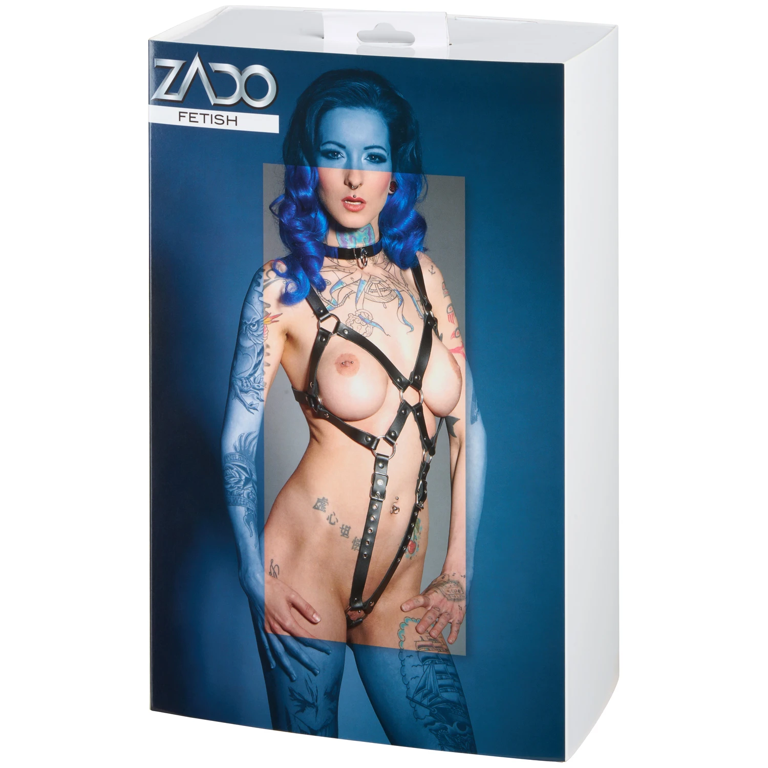 Zado Harnais de Corps en Cuir 1