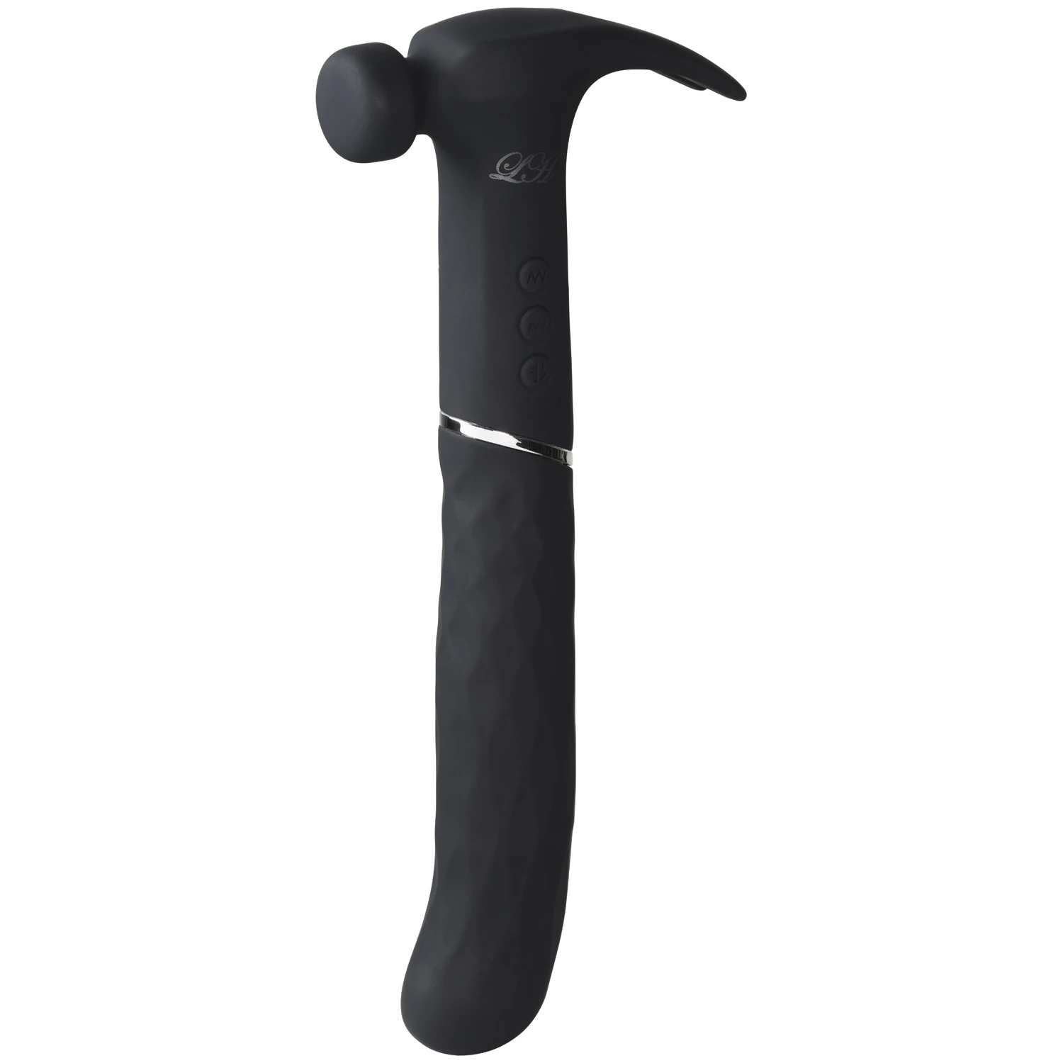 Love Hamma Sort Kurvet Hammer Vibrator 1