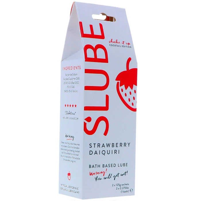 Slube Strawberry Daiquiri Water Based Bath Gel 250 g var 1