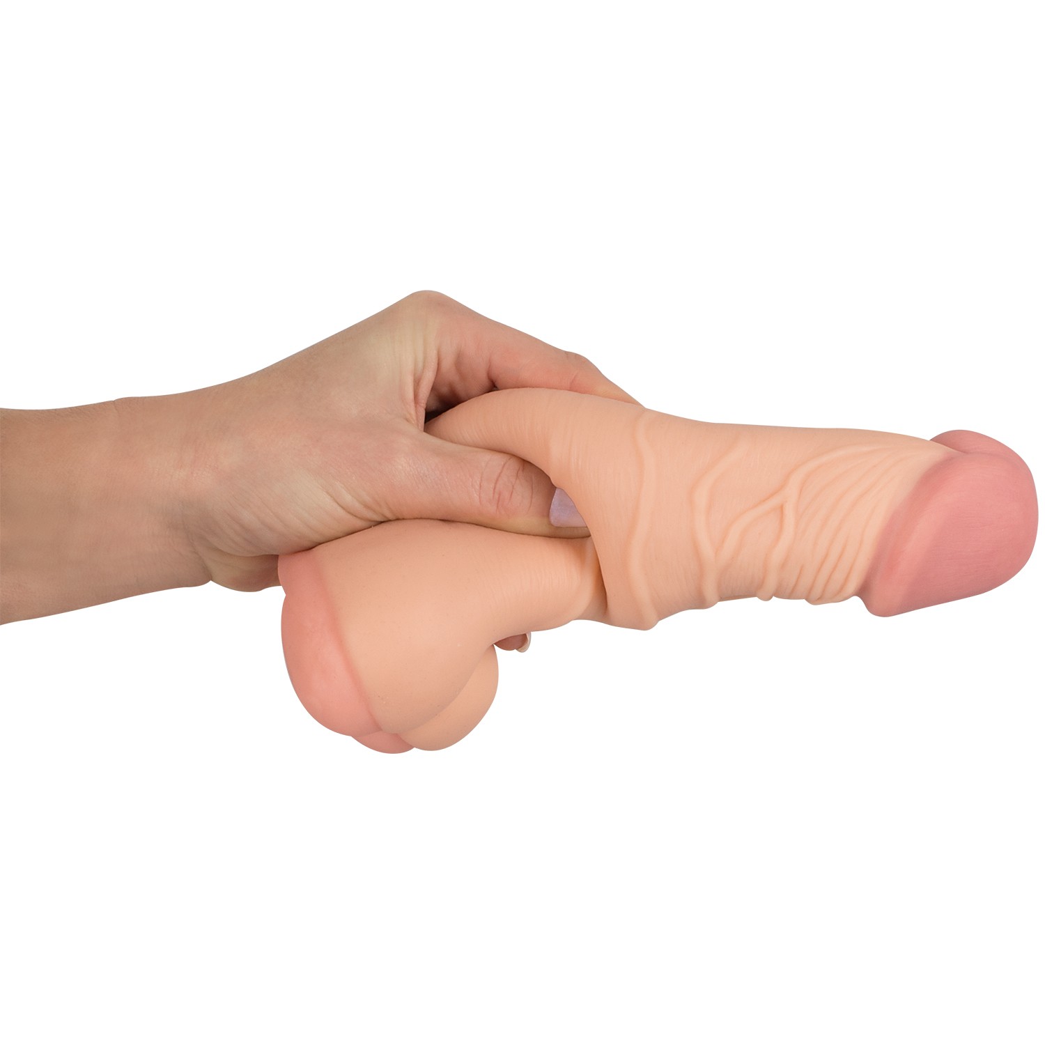 Nature Skin 2 in 1 Penis Sleeve and Masturbator 8.3 Inch 1