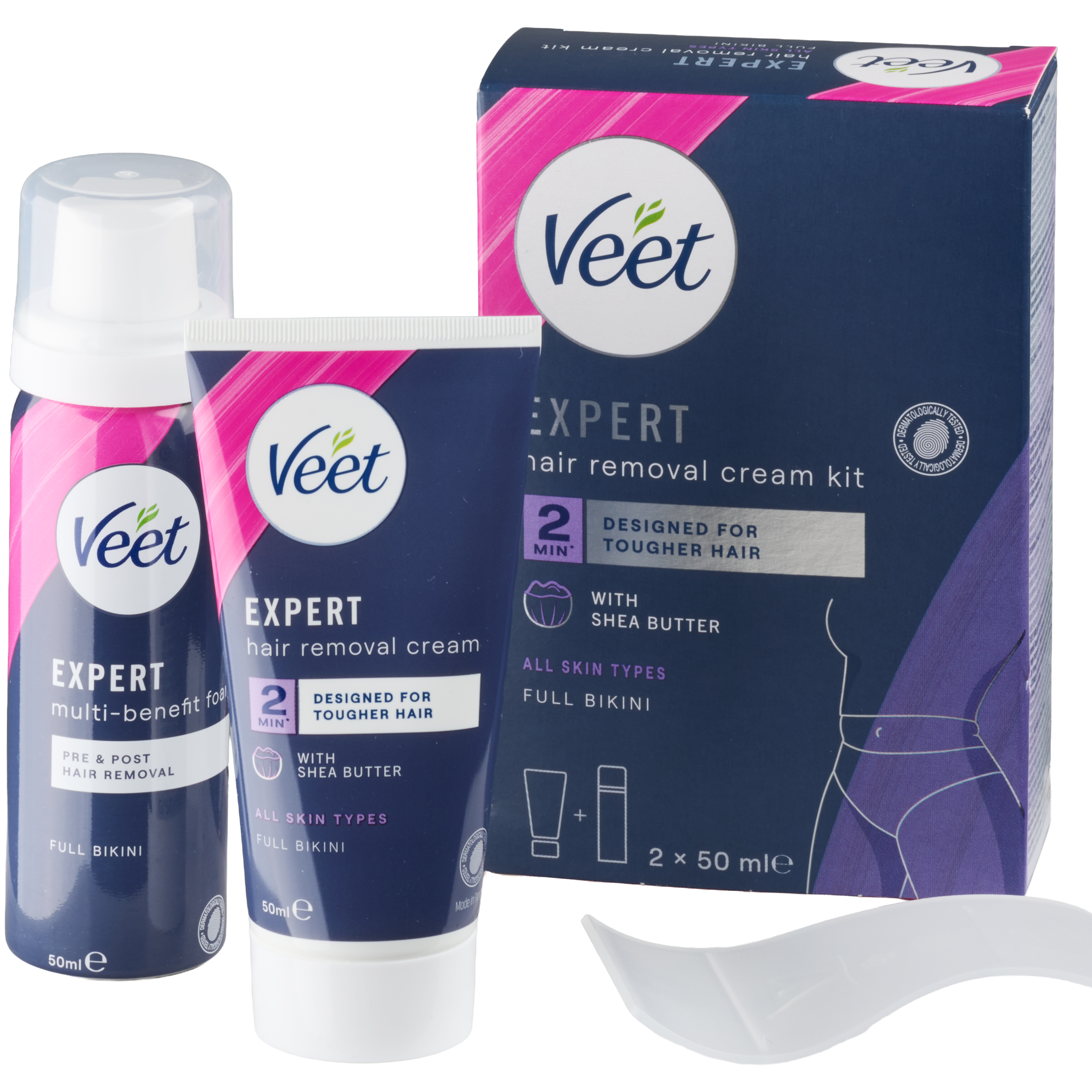 Veet Expert Kit Crème Dépilatoire Maillot Complet var 1