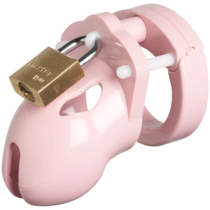 Buy the CB-6000S Pink Short Male Chastity Device Cock Cage Designer Series  Kit - CB-X