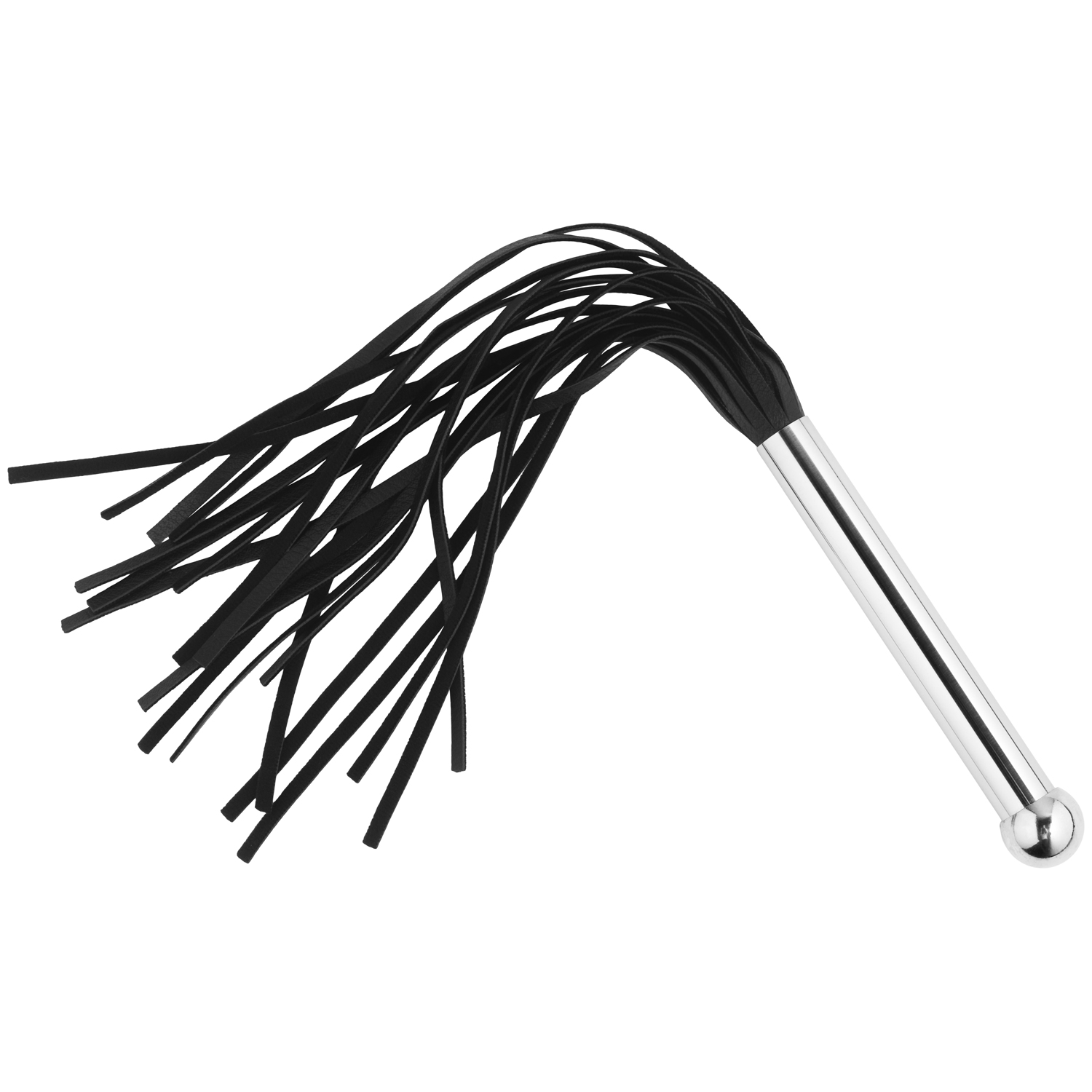 Sinful Deluxe Silver Flogger 32 cm - Silver thumbnail