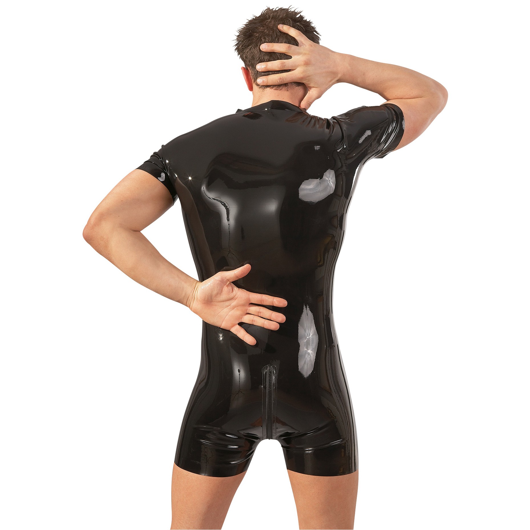 Late X Latex Korte Playsuit 2