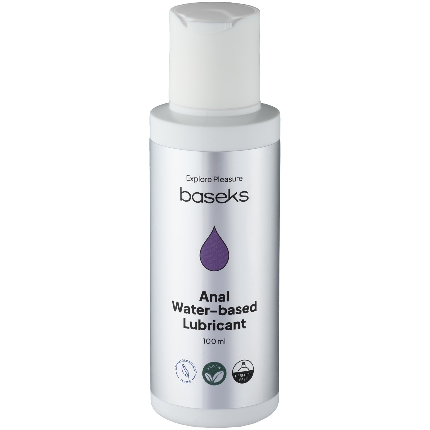 Baseks Vandbaseret Anal Glidecreme 100 ml     - Klar