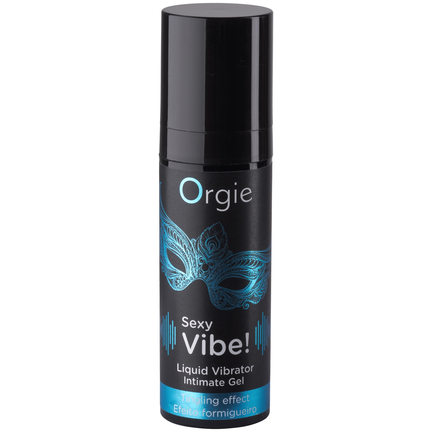 Orgie Sexy Vibe! Liquid Vibrator Intimgel 15 ml - Blå thumbnail