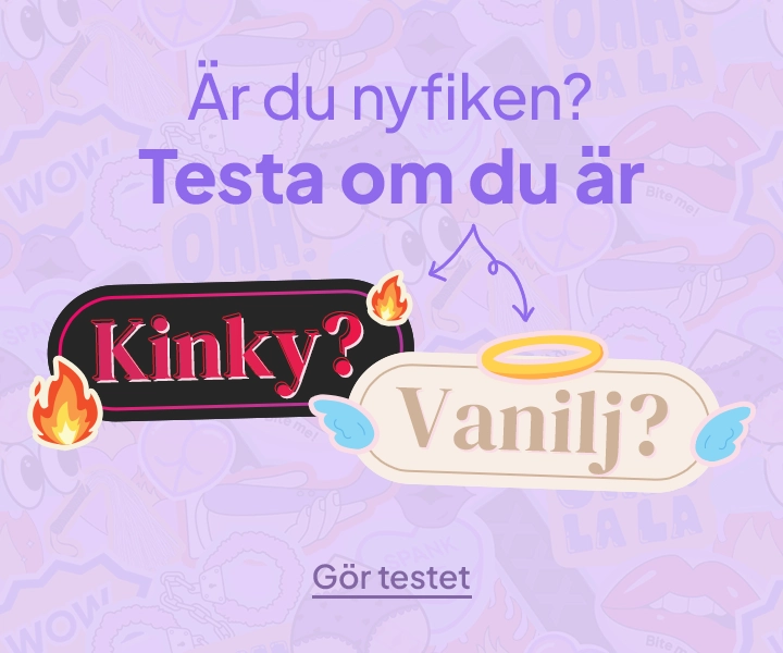 Är du nyfiken? Testa om du är Kinky/Vanilj? mobile