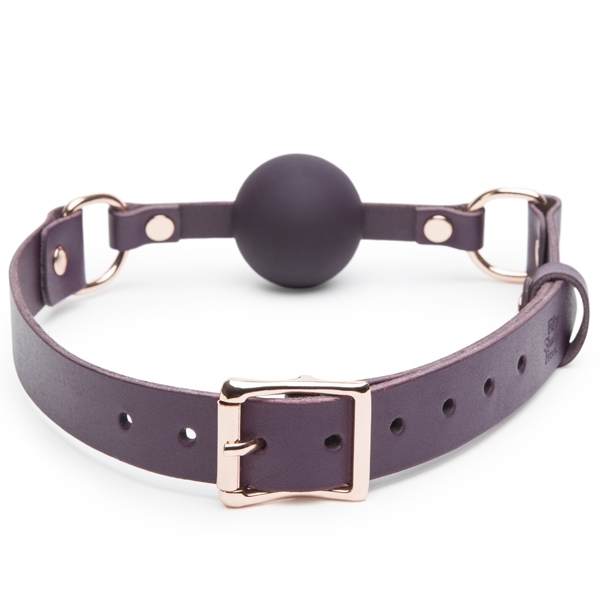Fifty Shades Freed Cherished Collection Ball Gag i Lær 1