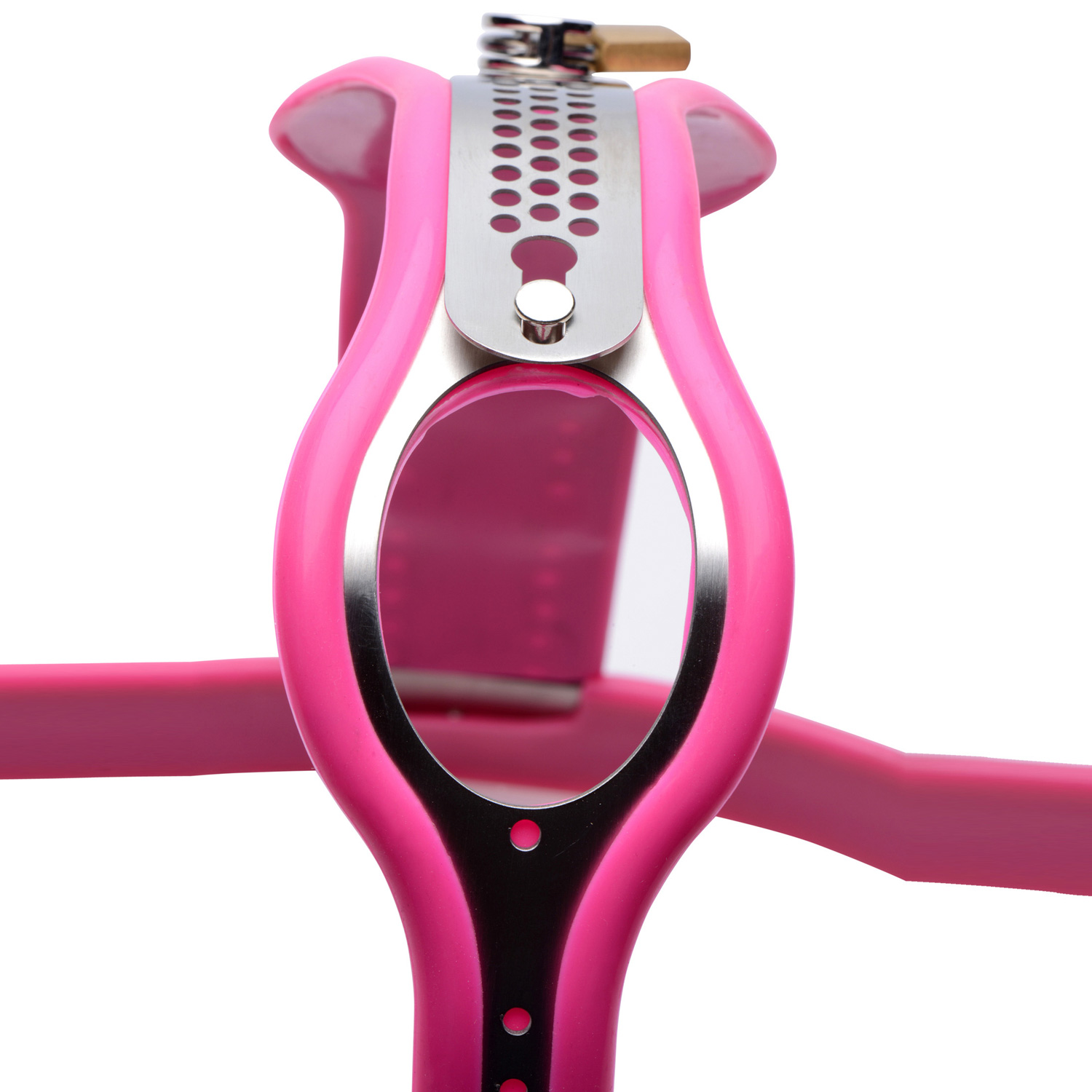 Master Series Pink Chastity Keuschheitskäfig für Frauen 1