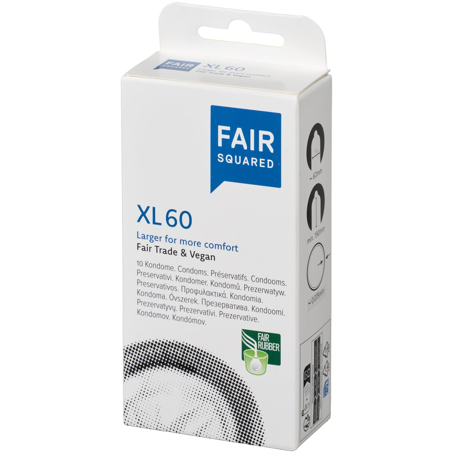 XL 60 Préservatifs Végétaliens 10 pcs 2