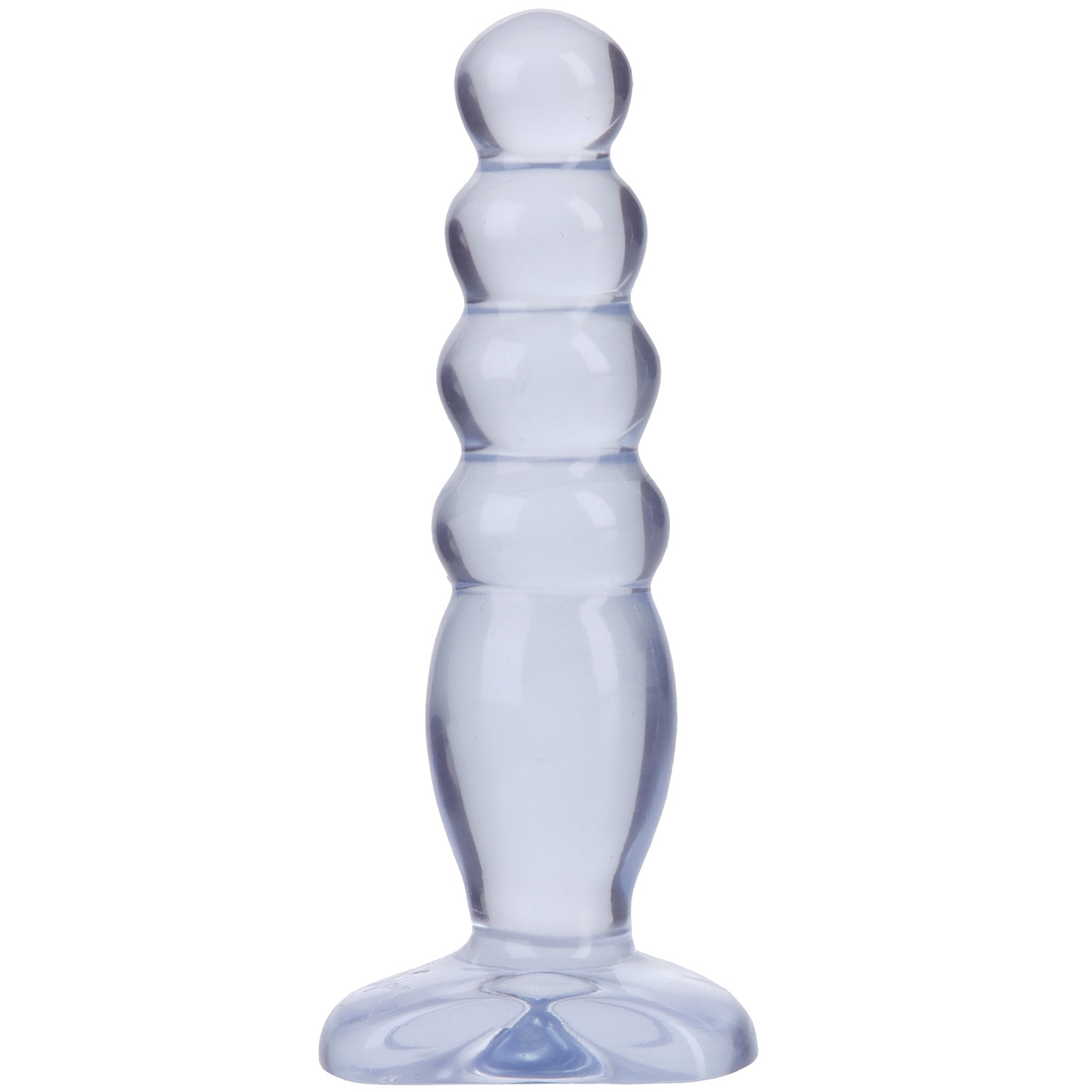 Crystal Jellies Anal Delight Butt Plug - Clear