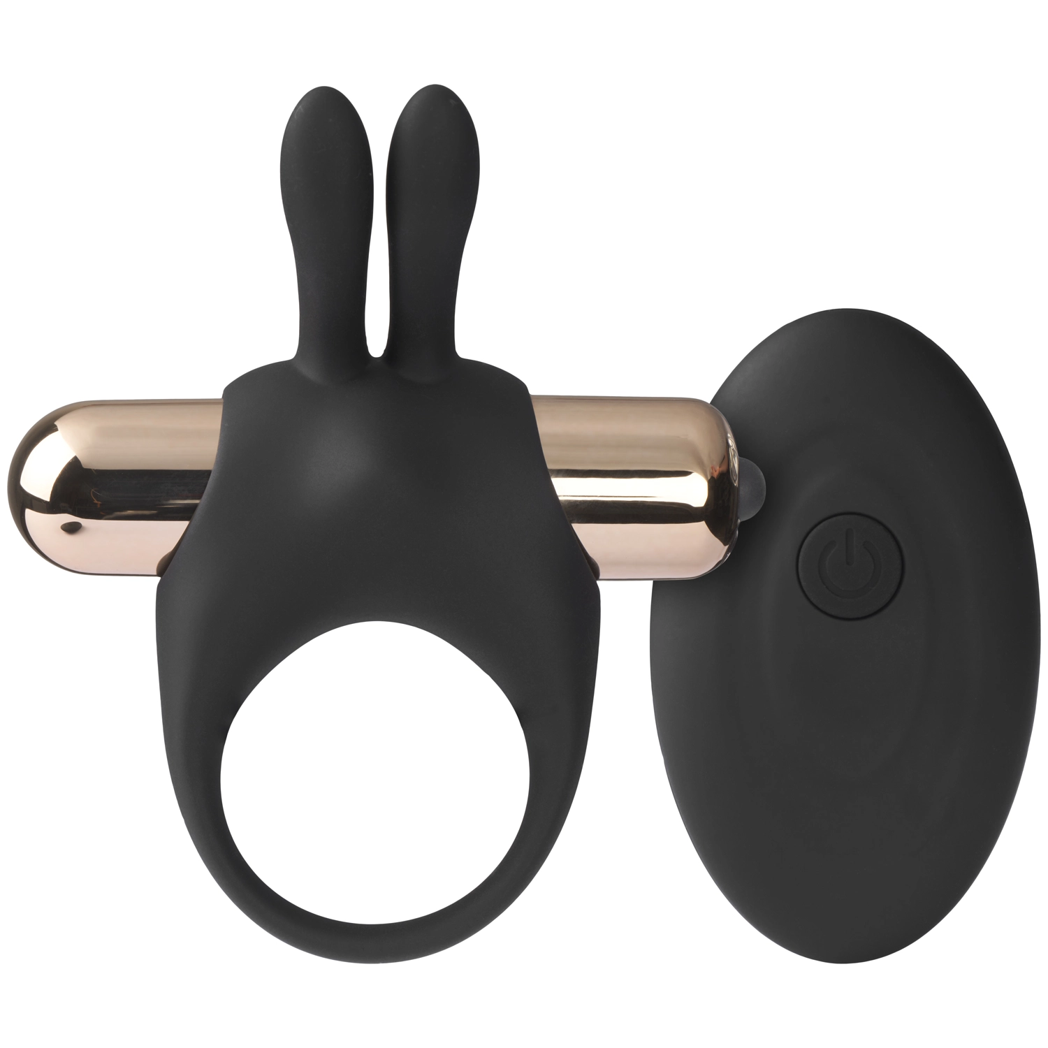 En fjernbetjent bullet med rabbit penisring