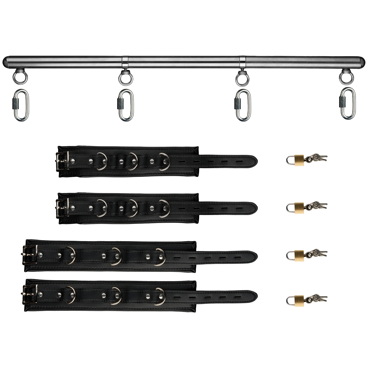 Obaie Tragebare Spreizstange mit Manschetten 1