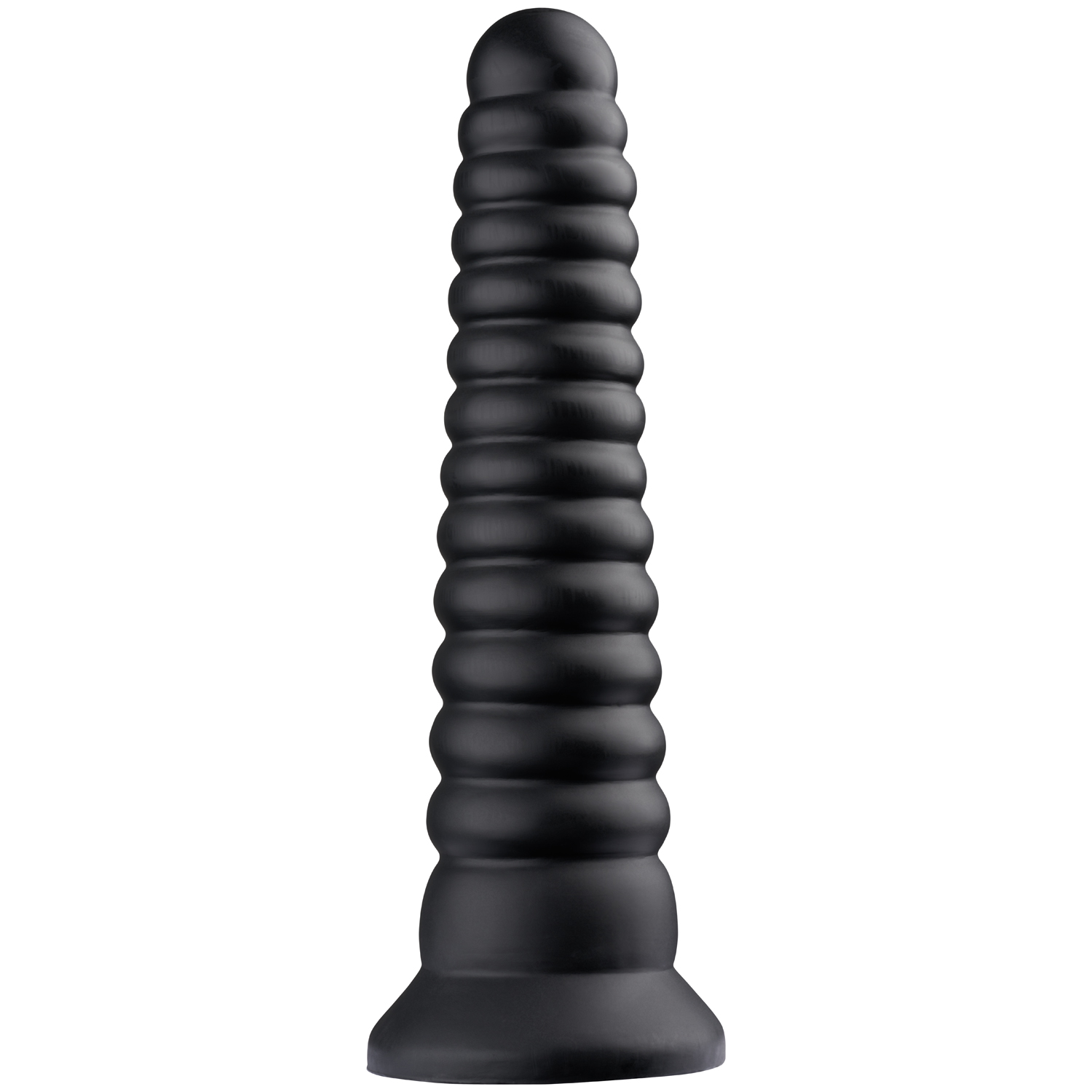 Black KlicLok Ribbed Tower Gode 25 cm 2
