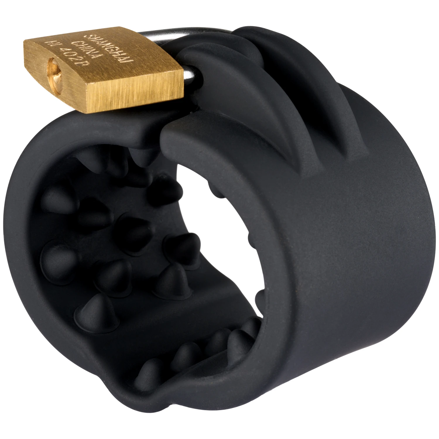 Brutus Cruncher Silikone Låsbar Spiked Ball Stretcher 1