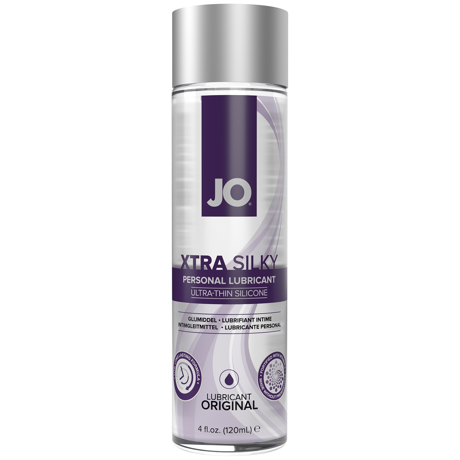 System JO Xtra Silky Thin Siliconen Glijmiddel 120 ml var 1
