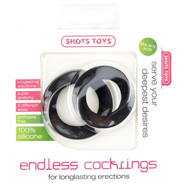 Shots Toys Olika Penisringar 2-pack 1