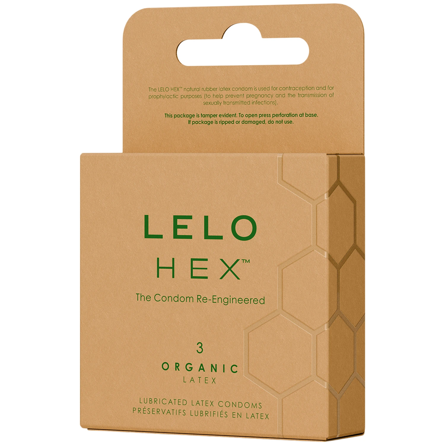 LELO Hex Organic Kondomer 3 st var 1