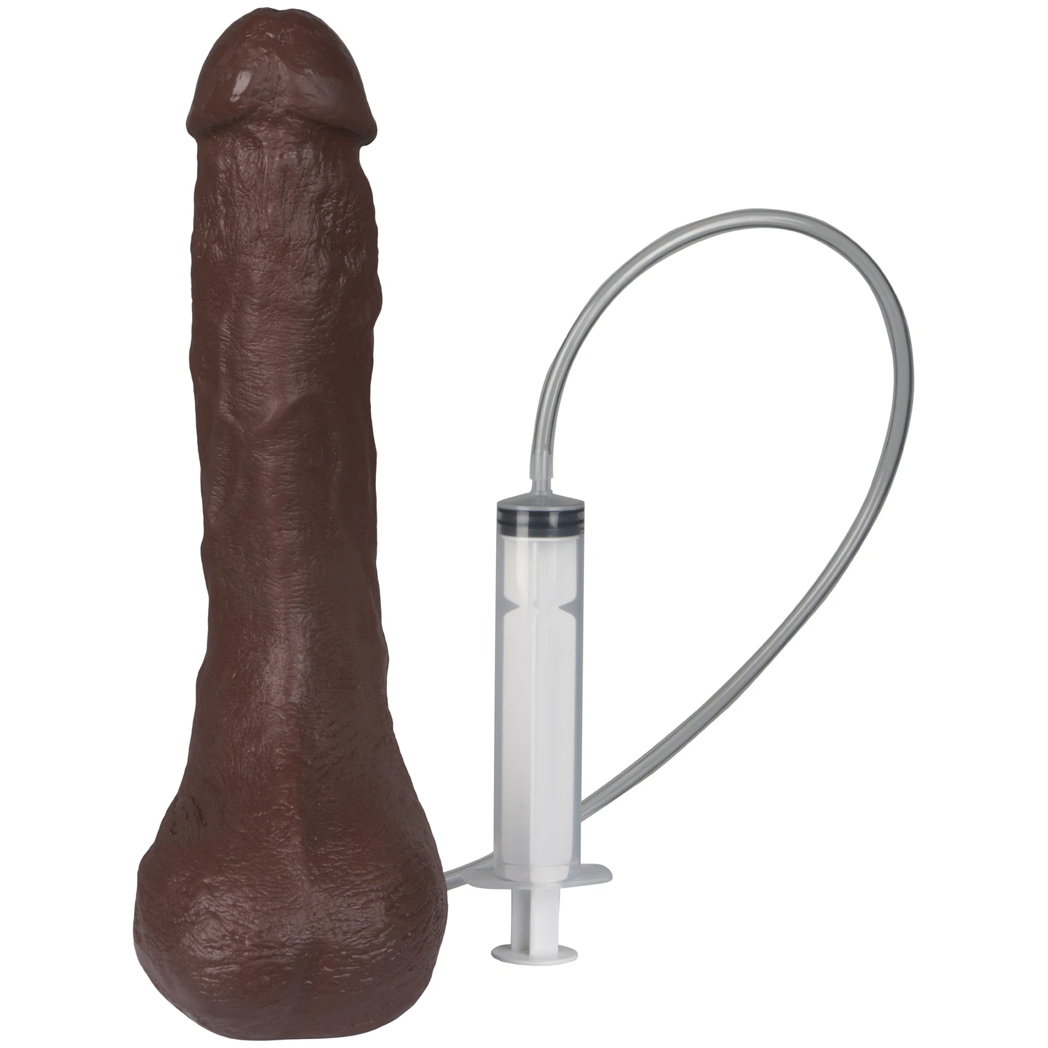 Doc Johnson Bust It Realistisk Squirting Dildo Choklad 24 cm 2