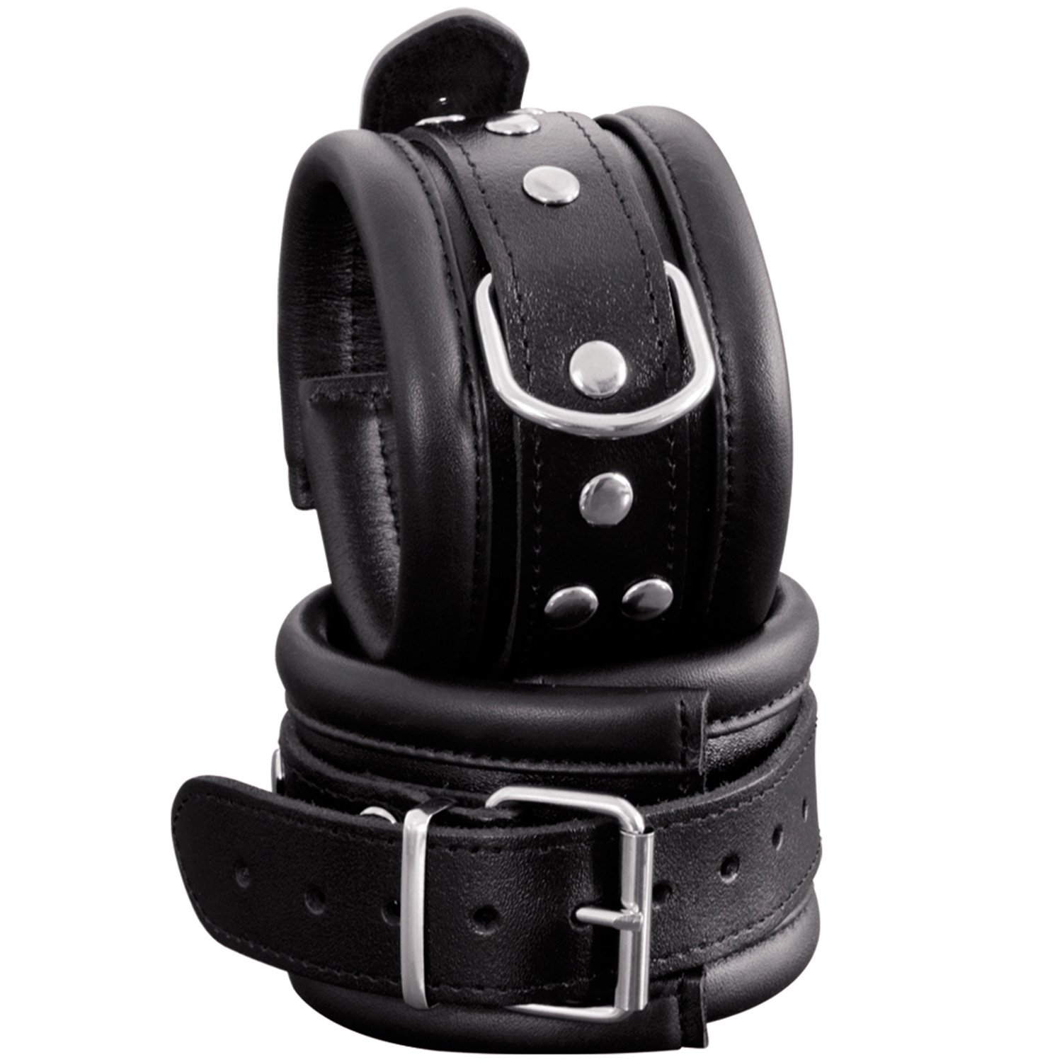 XX-DreamsToys Læder Ankel Manchetter - Sort