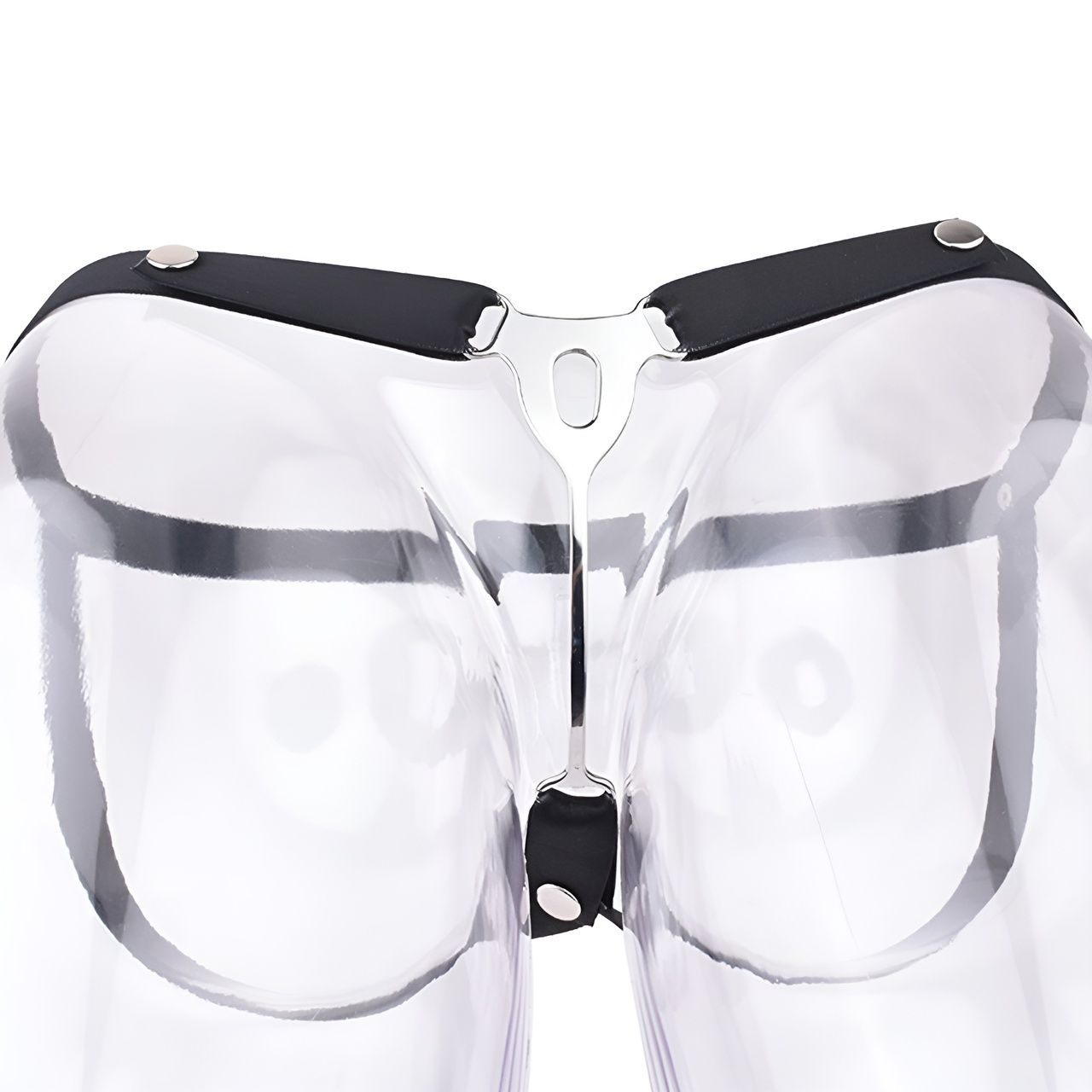Kiotos Male to Female Chastity Plate With Belt var 2