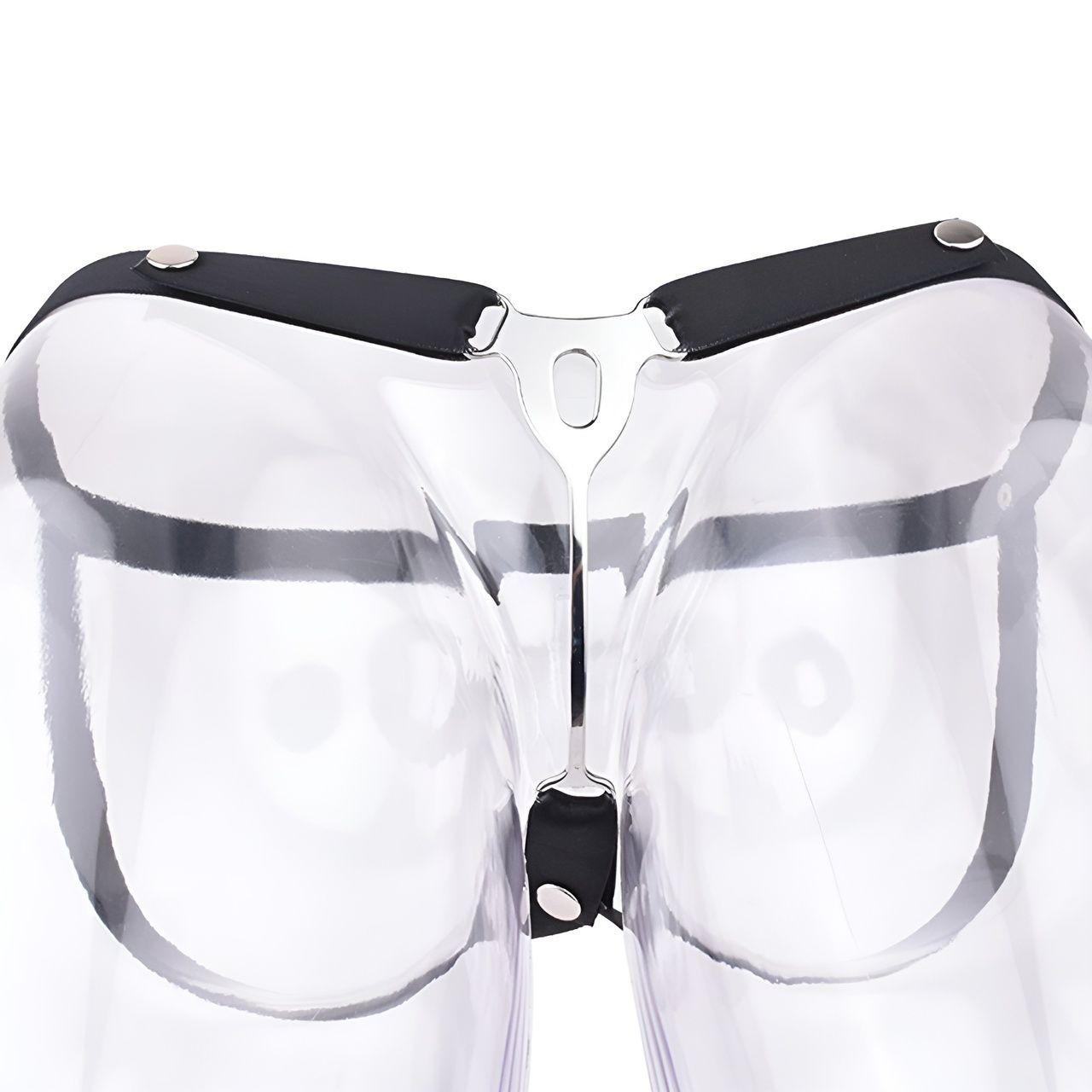 Kiotos Male to Female Chastity Plate With Belt var 2