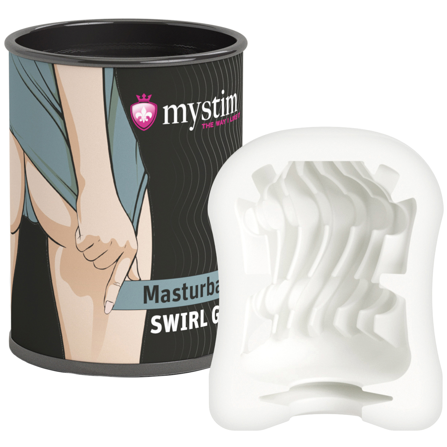 Mystim Swirl Girl MasturbaTIN Stroker var 1