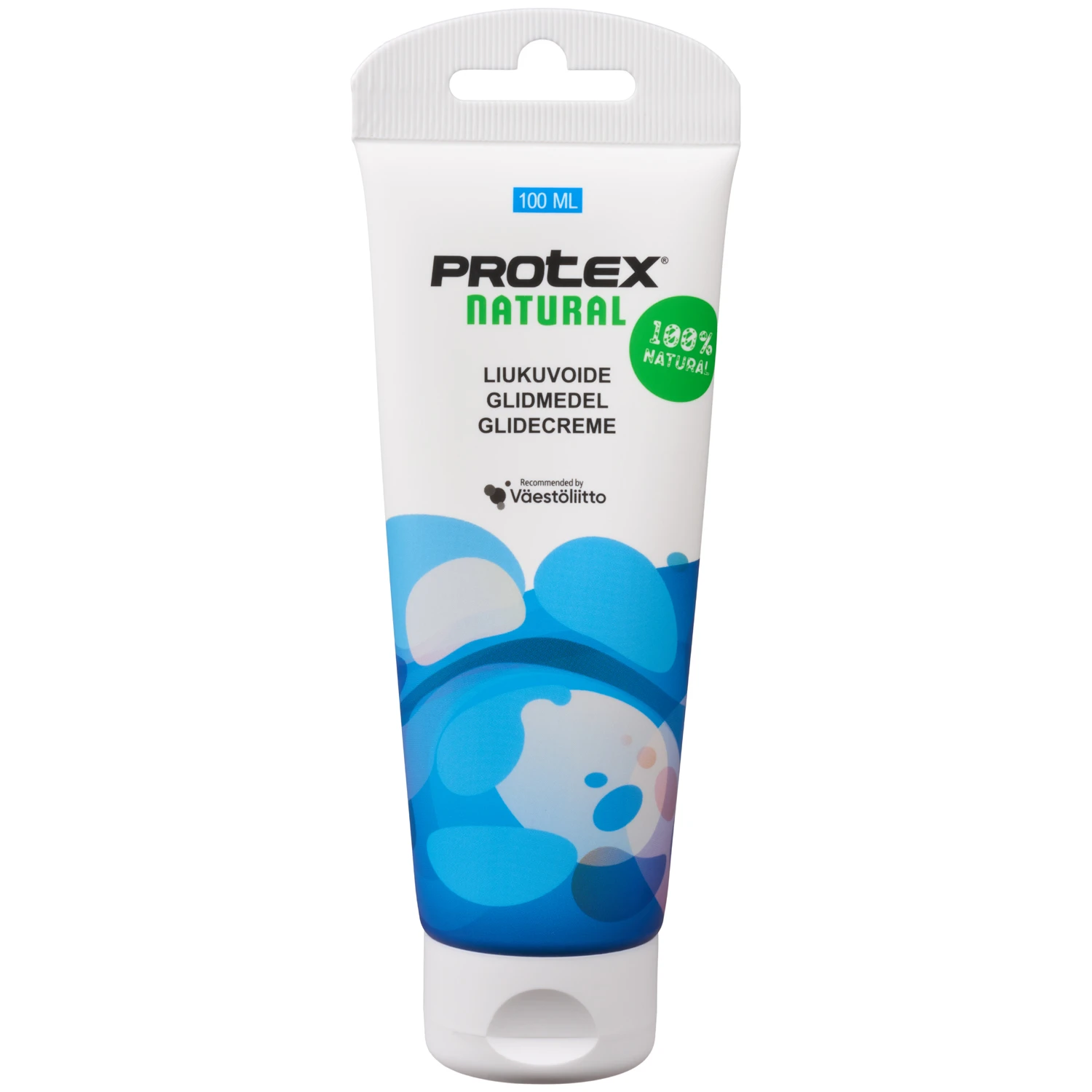 Protex Natural Vattenbaserat Glidmedel 100 ml var 1