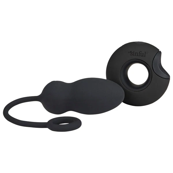 Sinful Fjernbetjent Oppladbart Vibratoregg var 1