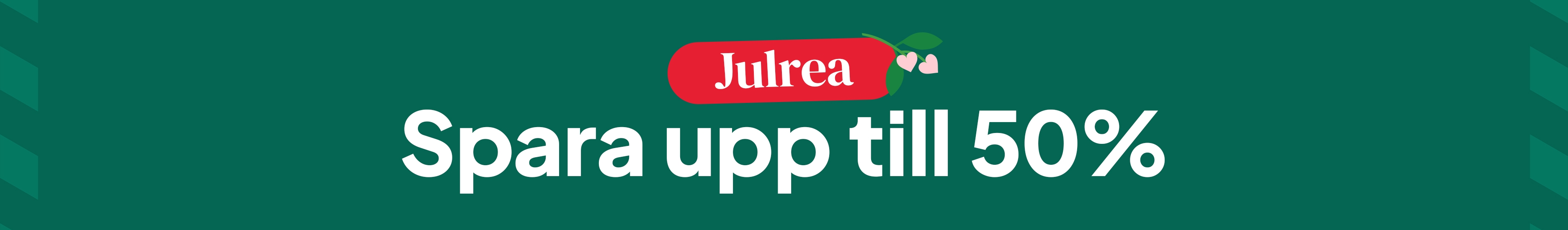 Julrea - Spara upp till 50% desktop