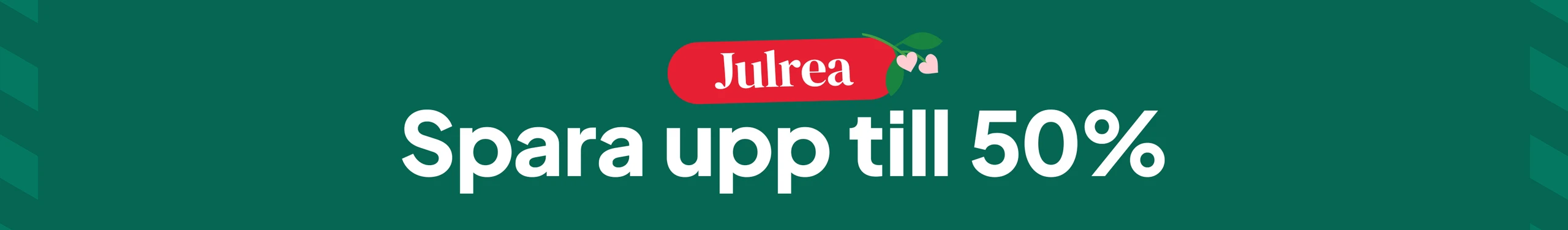 Julrea - Spara upp till 50% desktop