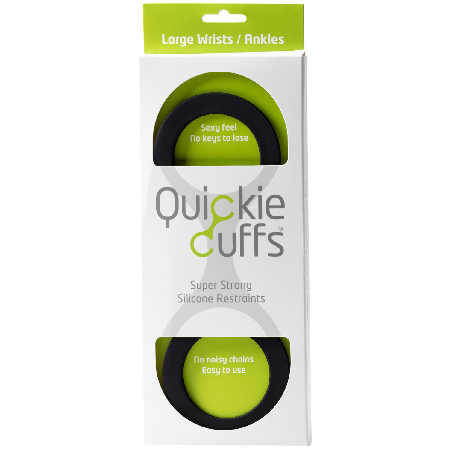 Quickie Cuffs Siliconen Handboeien Large 1