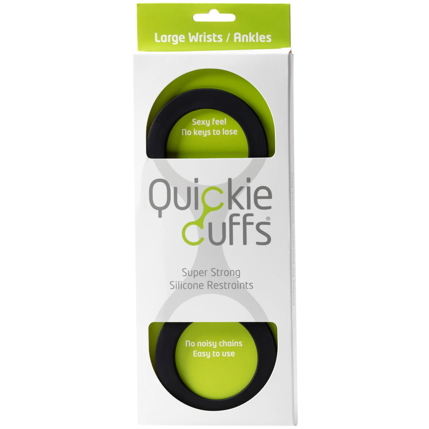 Quickie Cuffs Siliconen Handboeien Large 1