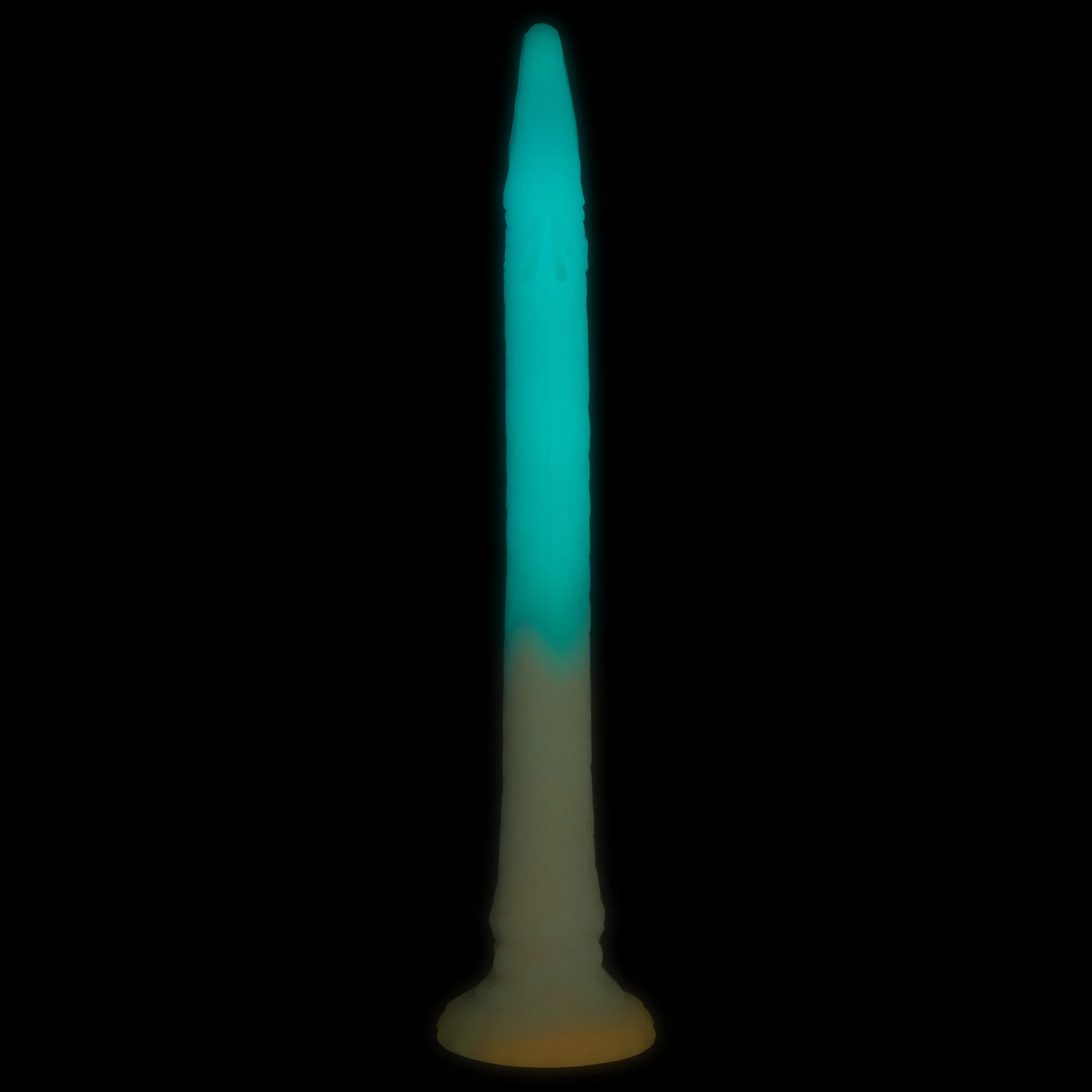 Creature Cocks Makara Glow-In-The-Dark Silikone Slange Dildo 46 cm 1